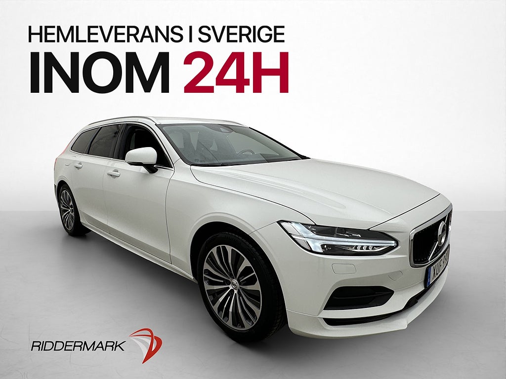 Volvo V90 D4 190hk Momentum Dragkrok Värmare CarPlay Navi