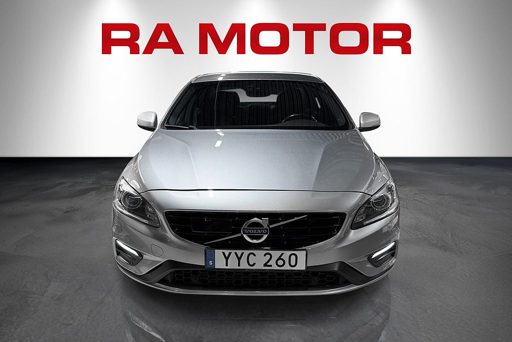 Volvo S60 D4 190hk R-Design |Drag|VOC|HK ljud|Kamera|Navi| 2018