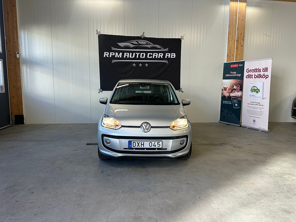 Volkswagen UP!  ECO 5DR HIGH UP! EU6  V-HJUL  RÄNTEFRITT
