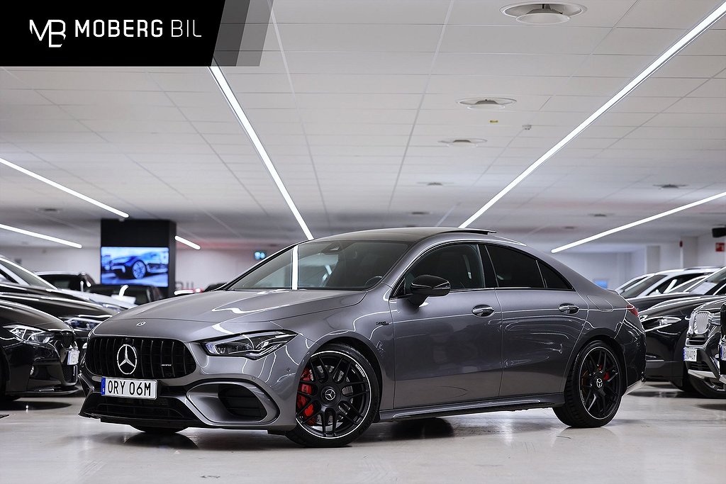 Mercedes-Benz AMG CLA 45 S 4M+ 421hk Driver's Pkt Pano Burmester