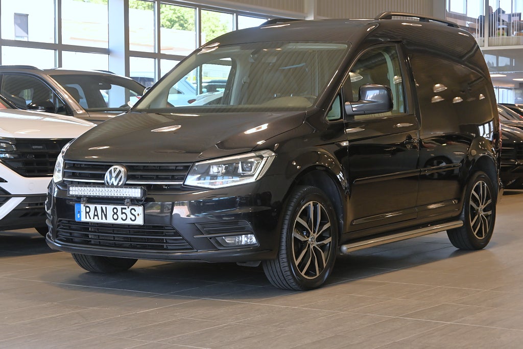 Volkswagen Caddy 2.0 TDI DSG Komfortpkt Pluspkt Läder Edition