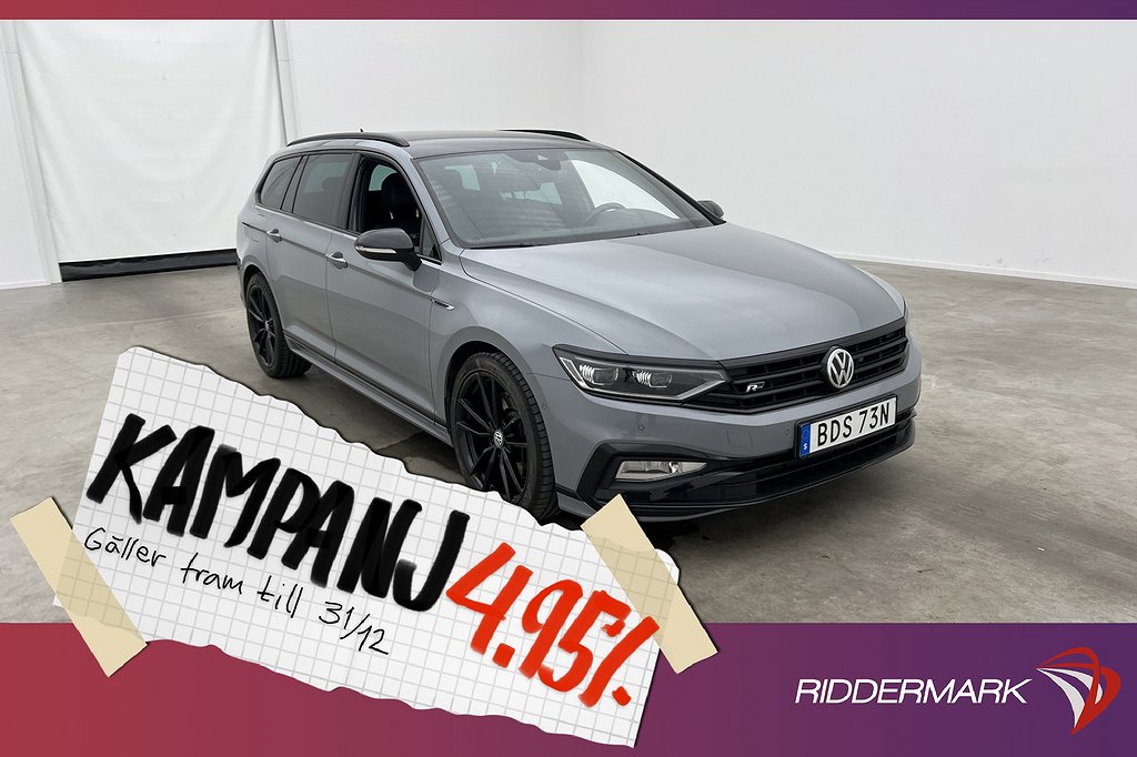 Volkswagen Passat GTS 4M 240hk R-Line Edt Cockp 4,95% Ränta