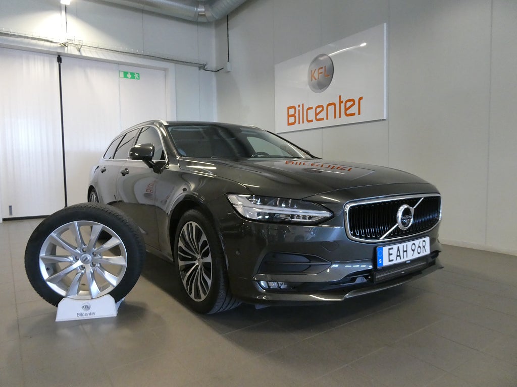 Volvo V90 D3 AWD Aut-Drag-360-HUD-VOC-Värmare-BLIS-SoV