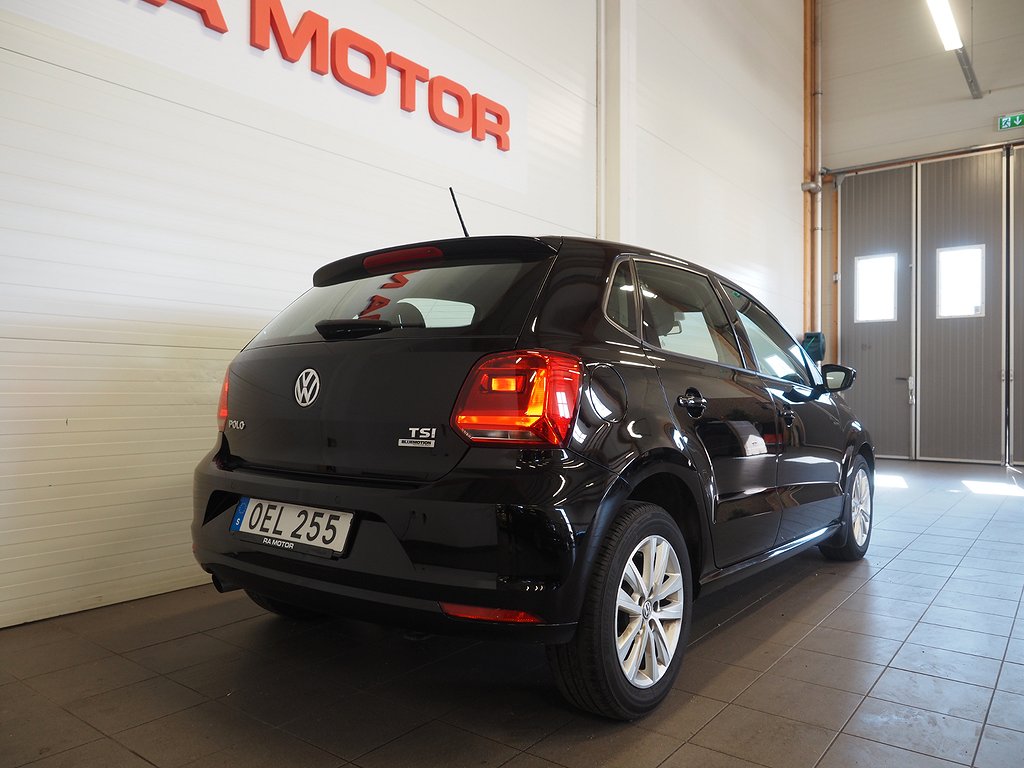 Volkswagen Polo 1,2 TSI 90Hk Aut 5D Bluetooh PDC 2017