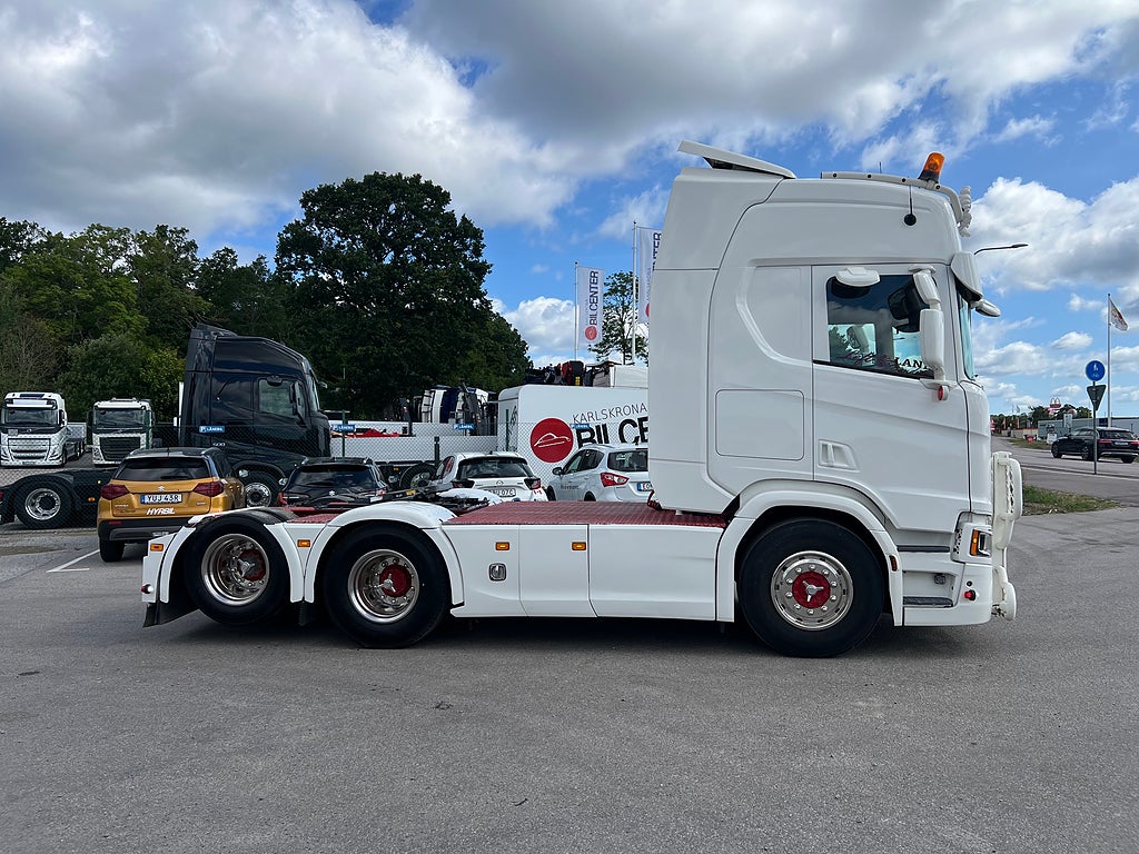 Scania R500 6x2 Dragbil Retarder, Klädd hytt, Full Boggie
