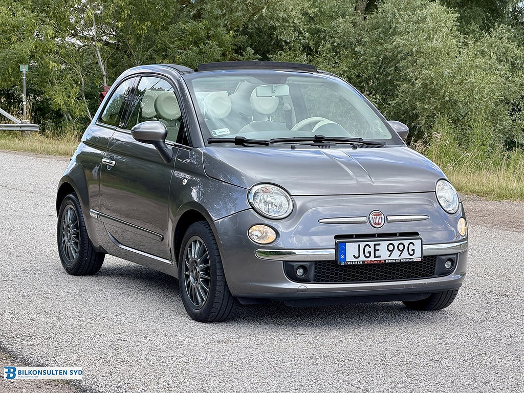 Fiat 500 C 1.2 8V Manuell, 69hk