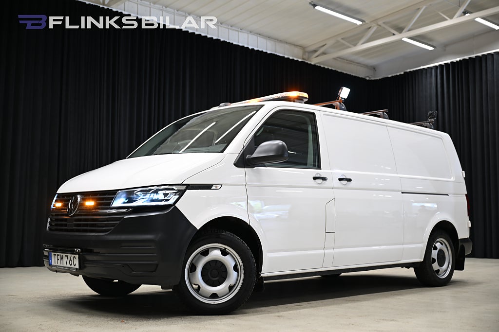 Volkswagen Transporter 4Motion 150HK L2|Servicebil|V-Inredd|MktUtrustning|Moms