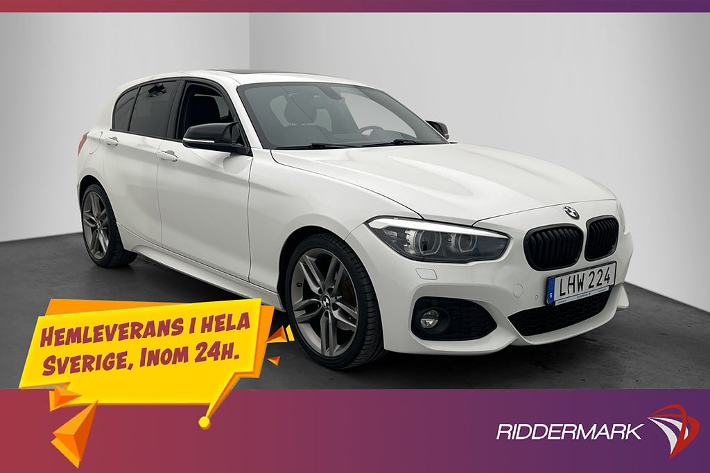 BMW 120 I 184hk M Sport Kamera Taklucka Skinn Sensorer