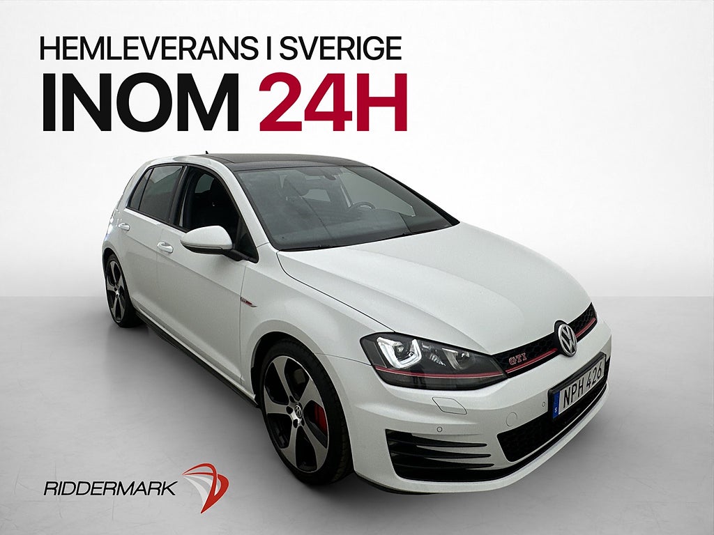 Volkswagen Golf GTI Performance 230hk Taklucka Värm En-Bruk