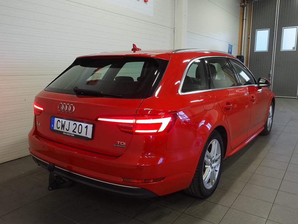 Audi A4 Avant 2.0 TDI Quattro Aut 190hk Proline Drag D-Värm