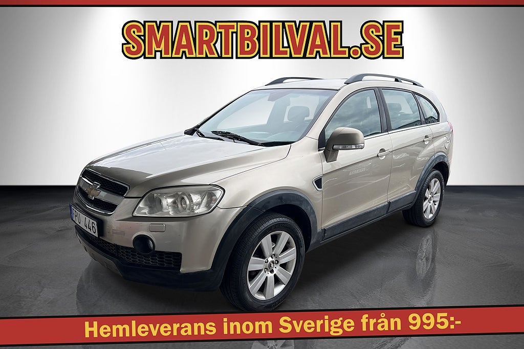 Chevrolet Captiva 2.0 TD VCDi AWD Aut 7-Sits Skinn Drag