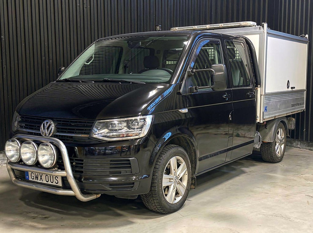 Volkswagen Transporter CHASSI DUBBELHYTT T30 2.0 TDI 4M VÄRMARE 204Hk *MOMS*