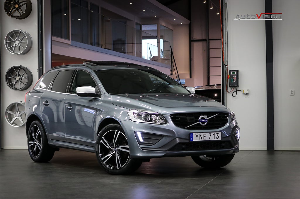 Volvo XC60 D4 AWD 190hk Classic R-Design PANO H&K RESERVERAD