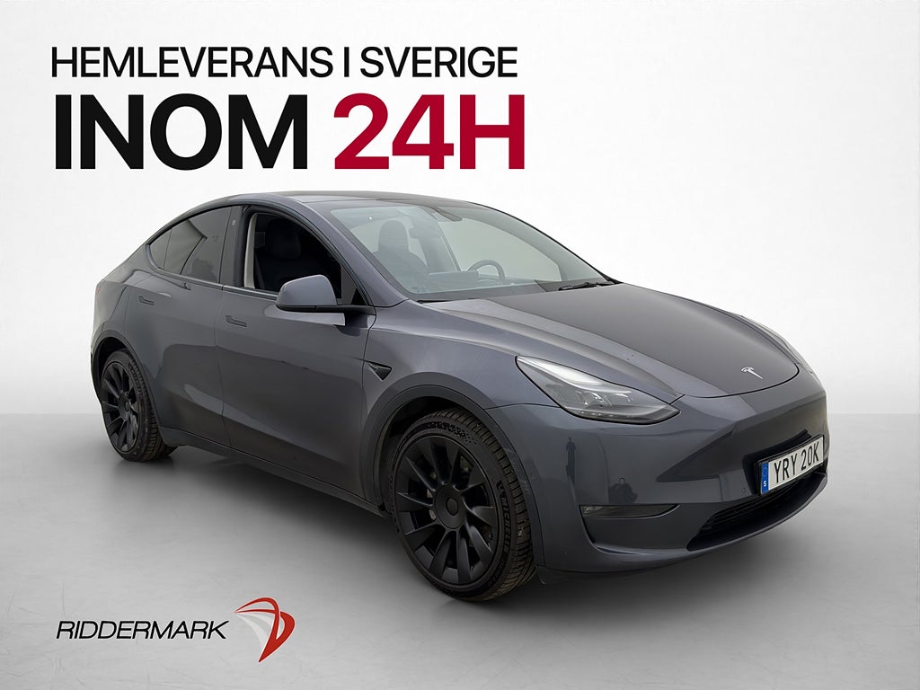 Tesla Model Y Long Range AWD MOMS Autopilot Sv-Såld Kamera