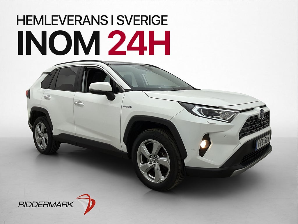 Toyota RAV4 Hybrid AWD-i 222hk Executive Pano JBL 360° Läder