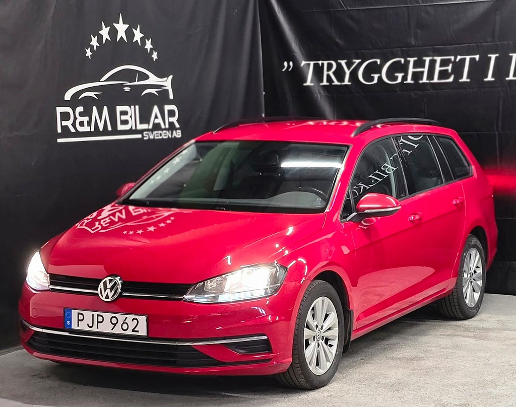 Volkswagen Golf Få-ägare, Drag, Back-k, CarPlay, Navi, Snål, 110HK!!!