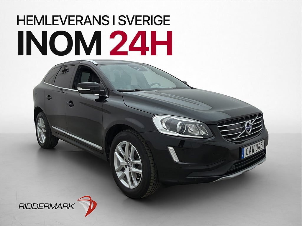 Volvo XC60 D4 190hk Summum Värmare Drag Farthållare Skinn