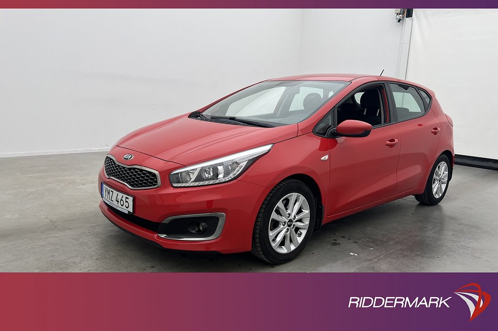 Kia Cee´d 1.4 CVVT 99hk Comfort Sensorer Rattvärm 4,95% RÄNTA