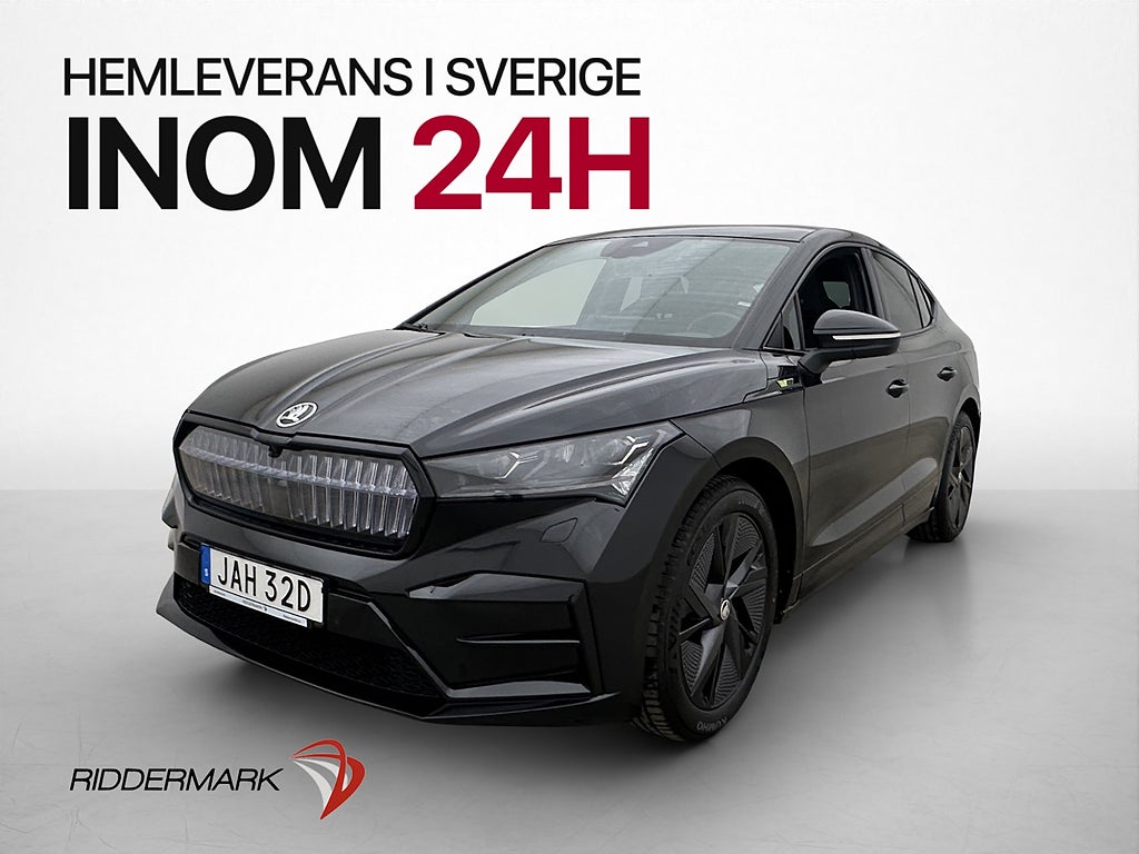 Skoda Enyaq Coupé RS 299hk Dragkrok Panorama Matrix MOMS