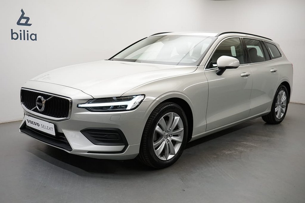 Volvo V60 B4 II Bensin MomAdv Navi Pro Edition, Dragkrok, on call, Navigat