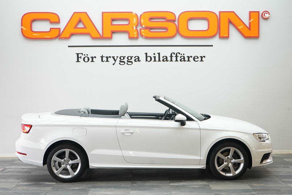 Audi A3 Cabriolet 1.4 TFSI Aut 4,6L/100KM 580Kr Skatt! Cabriolet 1.4 TFSI Aut 4,6L/100KM 580Kr Skatt!