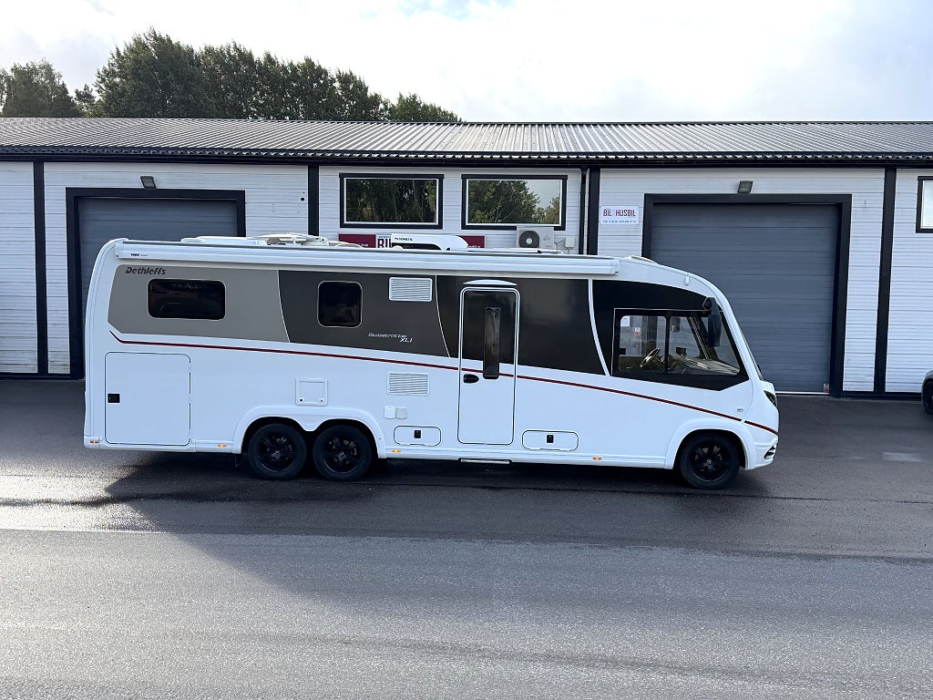 Dethleffs XLi 7850 EB GT-line , AC, Hydrauliska Stöd, Luftstolar, Dragkrok