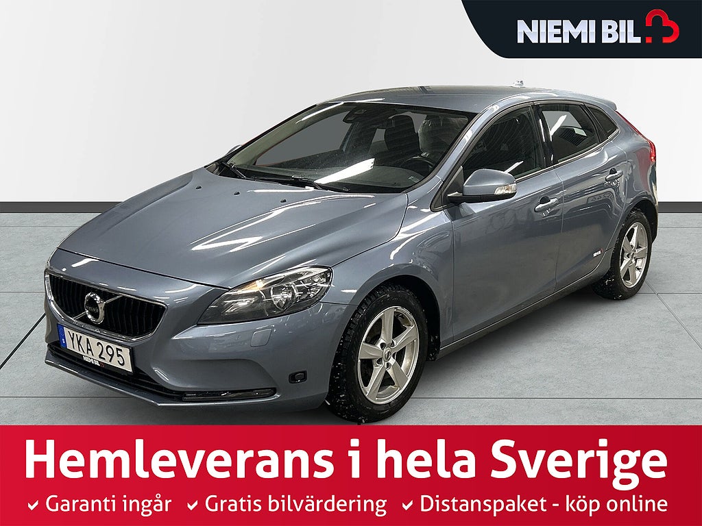 Volvo V40 D2 Kinetic M&D-värm/Sensorer/S&V-Däck/Kamrem bytt