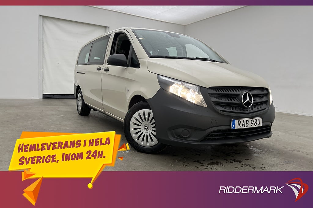 Mercedes-Benz Vito Tourer X-Lång 114CDI Värmare 8-Sits Moms