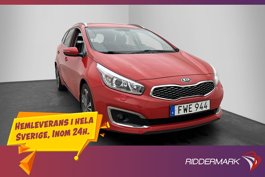 Kia Ceed Sportswagon 135hk Värmare CarPlay Drag En-Brukare