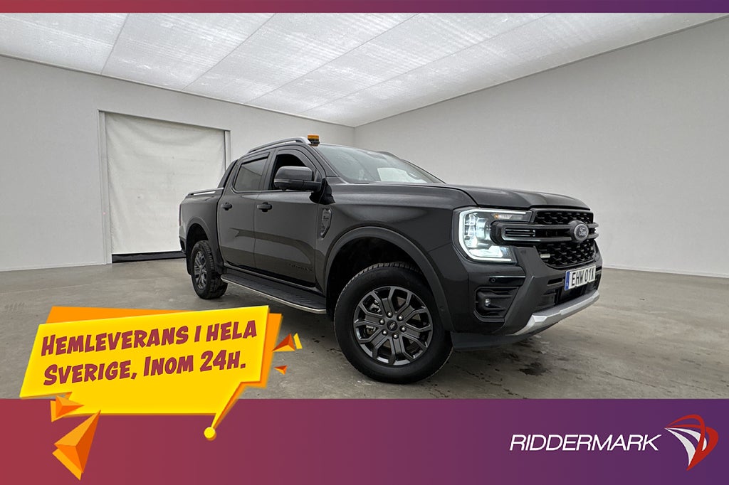 Ford ranger Wildtrak 2.0 e-4WD Cockpit Värm Drag 360° Moms