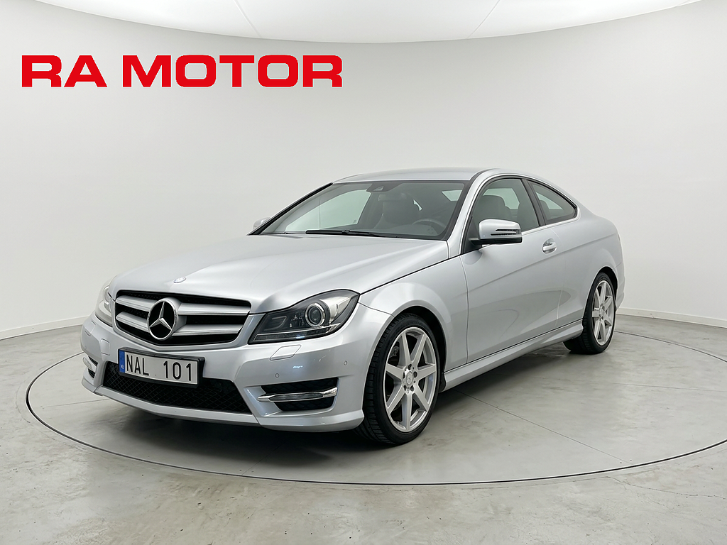 Mercedes-Benz C 220d Coupé | AMG | 7G-Tronic Plus | Låga mil! 2013