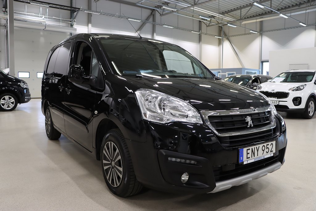 Peugeot Partner Van Utökad Last 1.6 BlueHDi EGS, 99hk, 2017