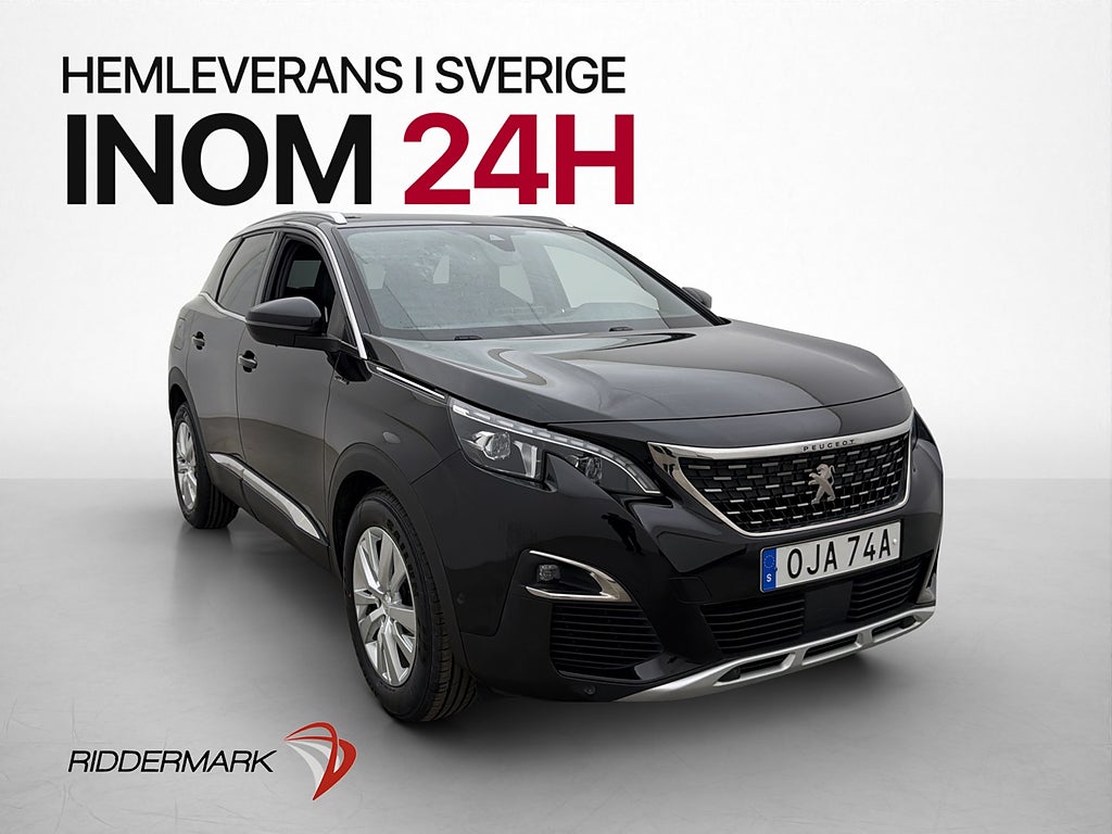 Peugeot 3008 1.2 PureTech 130hk GT-Line Sensorer CarPlay