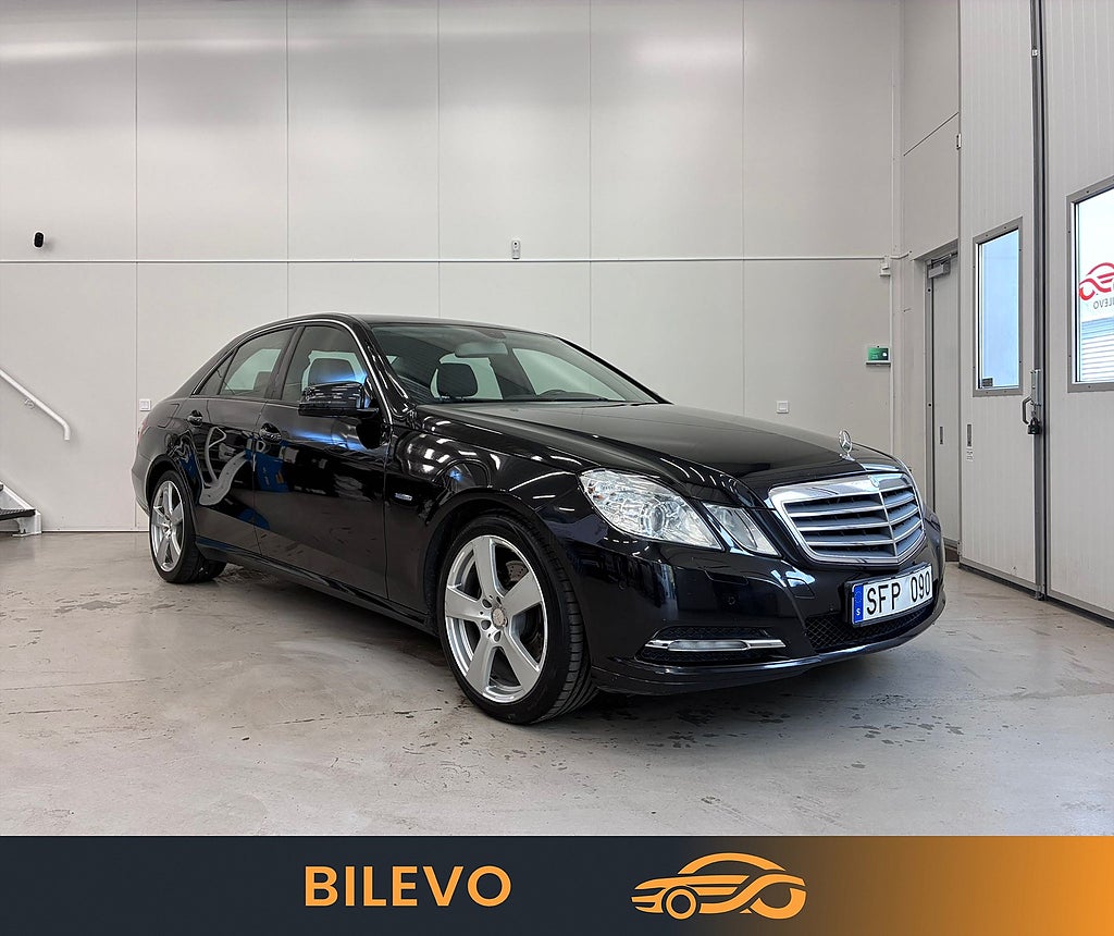 Mercedes-Benz E200 E 200 CDI 136hk BlueEFFICIENCY Skinn Nyserv V-Hjul