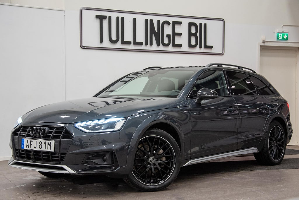 Audi A4 allroad 40 TDI Q Cockpit Matrix Massage Värm 360° Drag