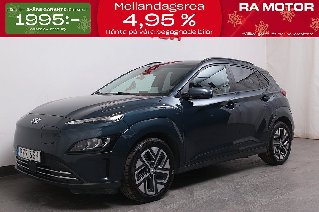 Hyundai Kona Electric 64 kWh 204hk Advanced Skinn HUD KRELL