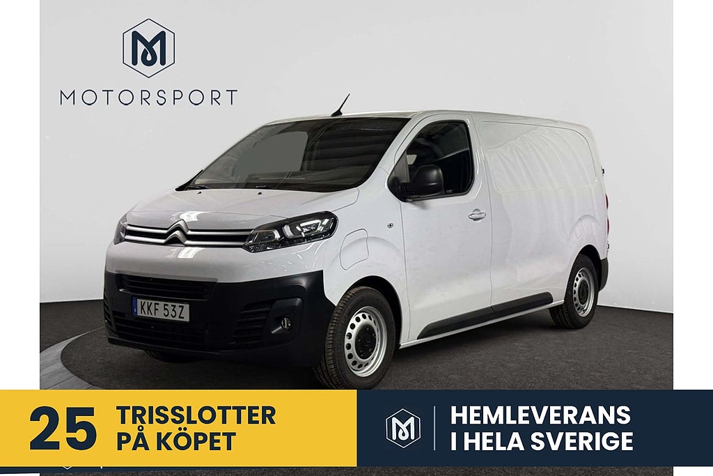 Citroën E-Jumpy Business Premium L2 75kW Navi B-kamera Inklätt Skåp NY