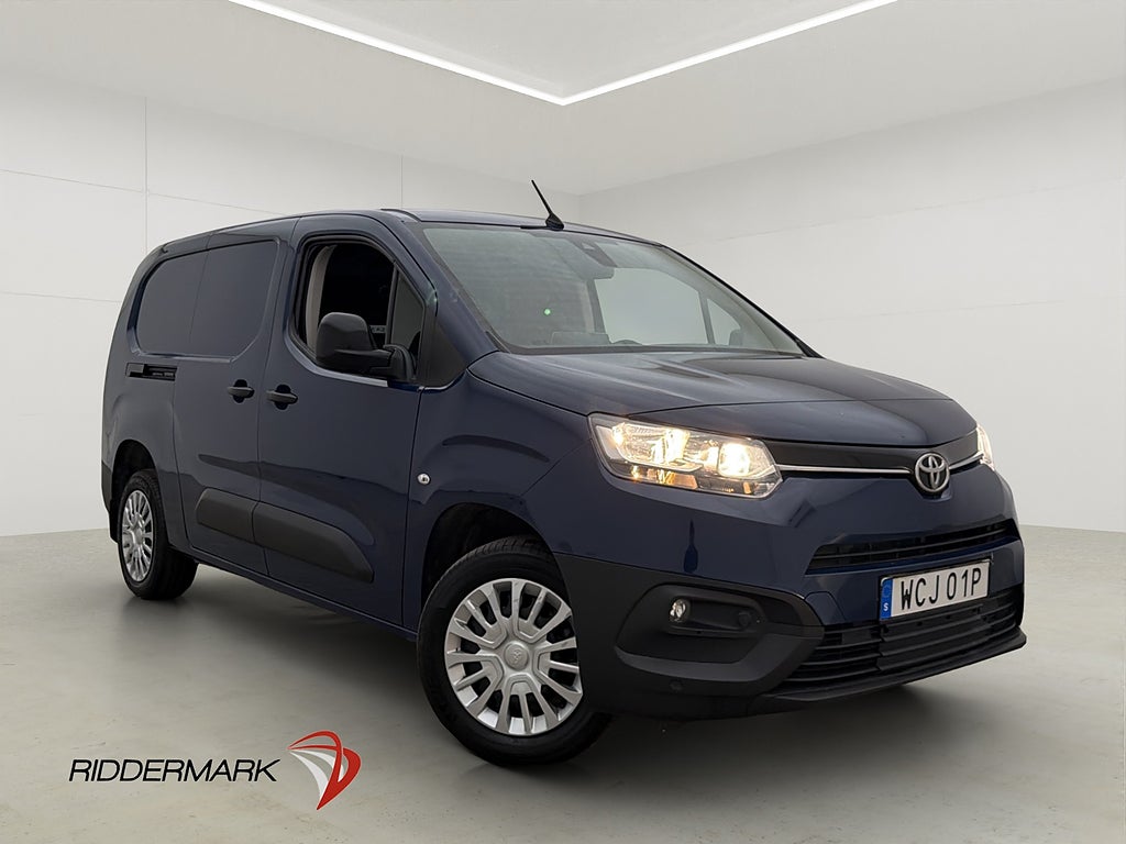 Toyota proace-city L2 Värm Drag Kamera 2xDörrar CARPLAY Moms