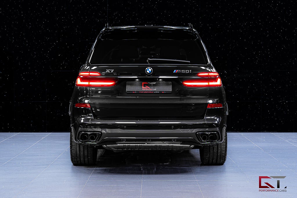 BMW X7 M60i xDrive 2026 MOMS Pano Sky 23" B&W DAP Dragkrok HuD