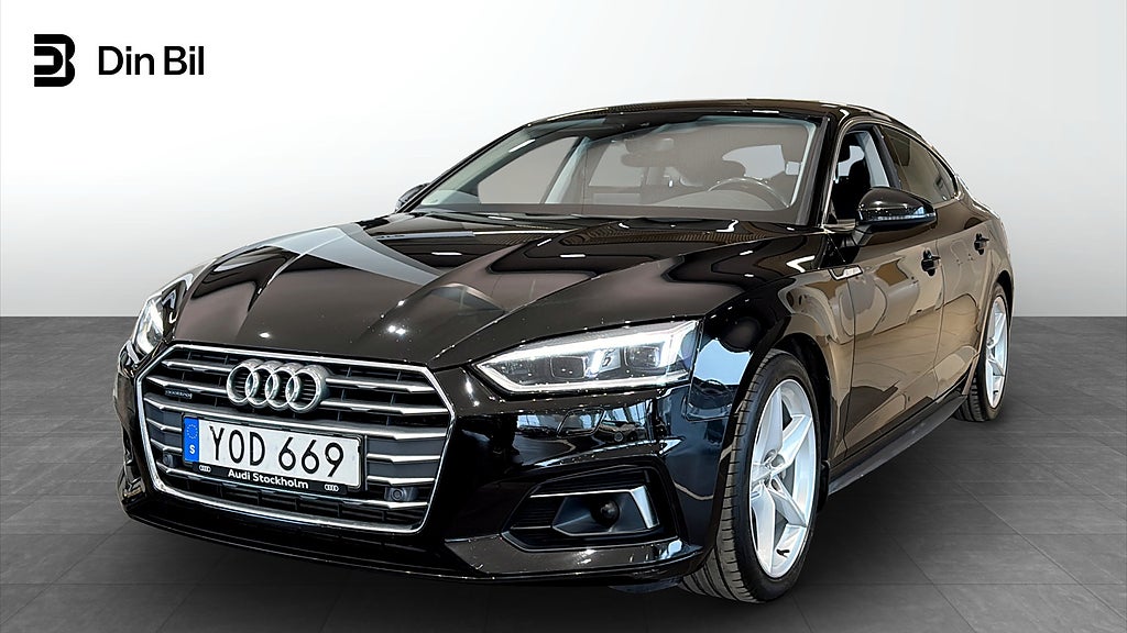 Audi A5 Sportback 2.0 TFSI 252HK q S-tr Proline Sport / Alpinpaket
