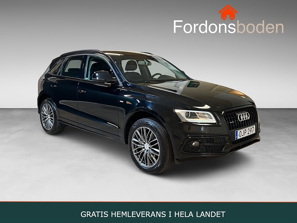 Audi Q5 2.0 TDI DPF Quattro S Line Värmare Carplay Drag 