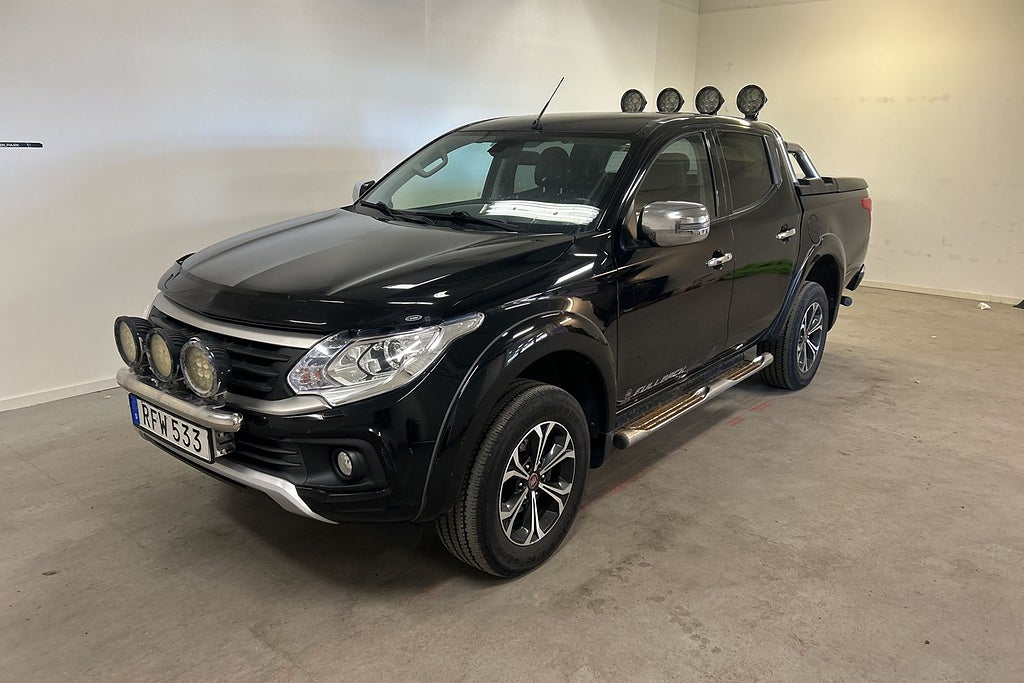 Fiat Fullback Double Cab 2.4 4x4/SUPERDEAL 3,95%/B-KAM/NAV/VÄRMARE