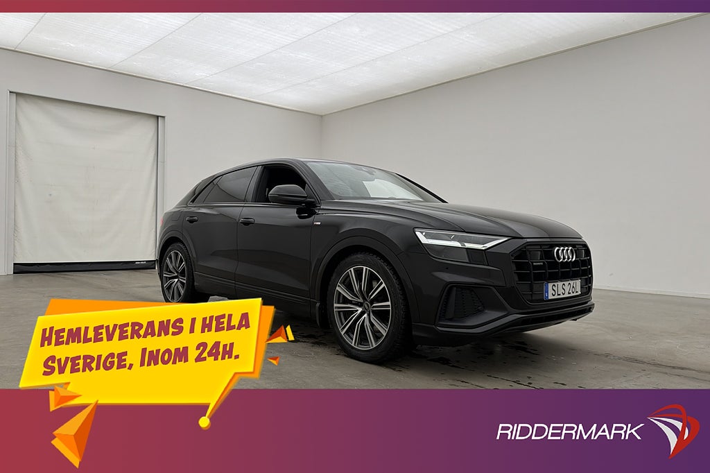 Audi Q8 50 TDI Q S-Line Luftfjädring D-Värmare Cockpit Drag