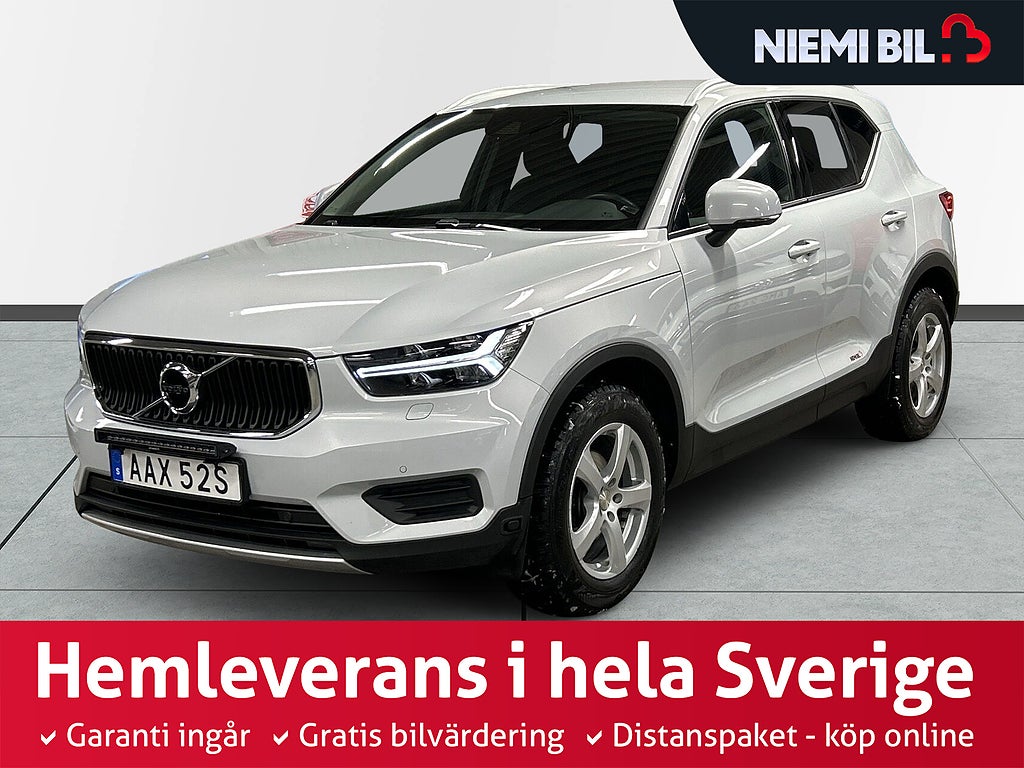 Volvo XC40 T2 Momentum S&V-däck/M&D-värm/Drag/Kamera/LED/GPS