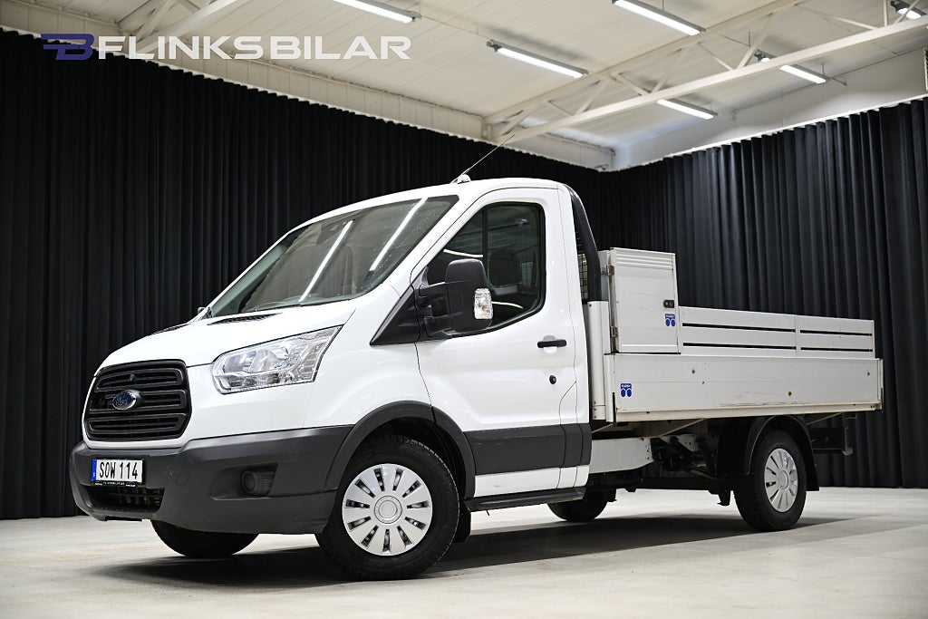 Ford transit 310 2.2 TDCi 125HK Flak|Drag|Värmare|Kamkedja|Leasbar