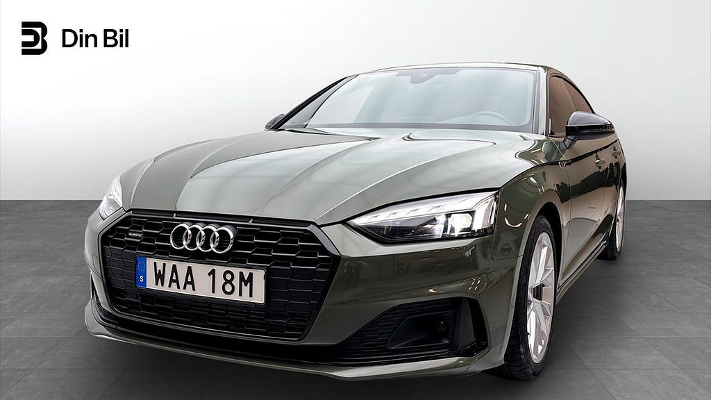 Audi A5 Sportback 45 TFSI quattro 245HK B&O Black Optik