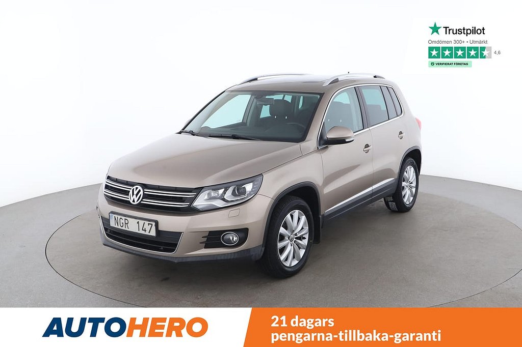 Volkswagen Tiguan 4Motion / Motorvärmare, Dragkrok, Backkamera, 180HK