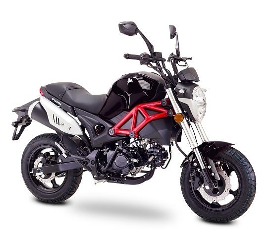 Övrigt EU moped 45 km/h “Streetpony” Svart, 50cc 