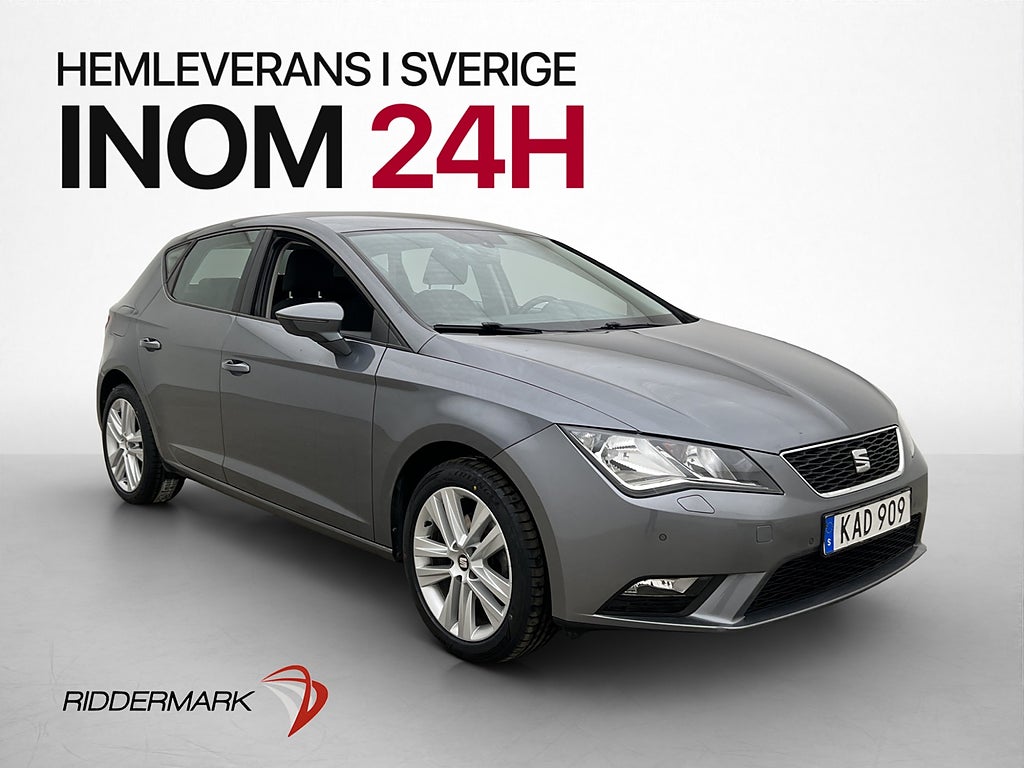 Seat Leon TSI 110hk Style P-Sensorer Farthållare 0,49l/mil