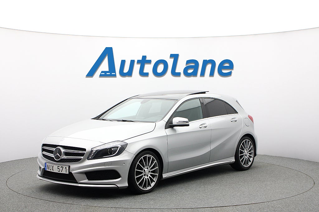 Mercedes-Benz A 180 CDI AMG, Panorama, Låga mil, Alcantara 109hk